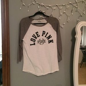 Victoria Secret PINK Baseball Tee
